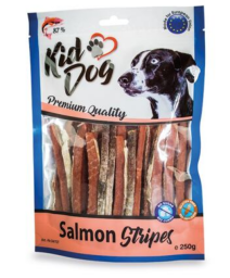 KIDDOG 100% losos proužky 250 g